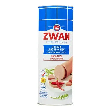 Zwan Luncheon Huhnerfleich Scharf 850g