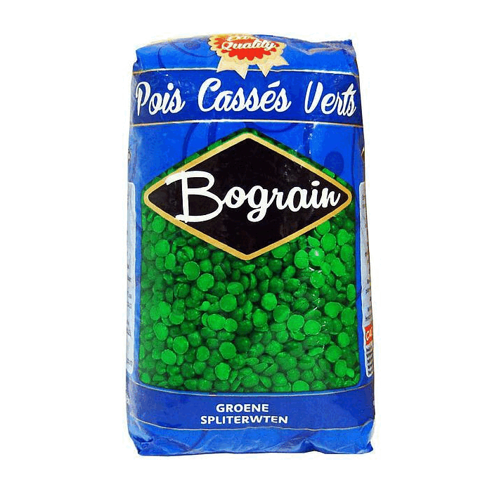Bograin Grüne Gespaltene Erbsen 1 kg