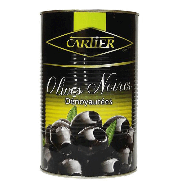 CARTIER Schwarze Oliven 450g