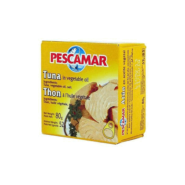PESCAMAR Thunfisch in Pflanzenöl 80g