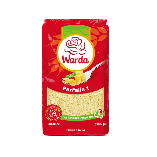 Warda Farffalle Pasta Nr.1 500g