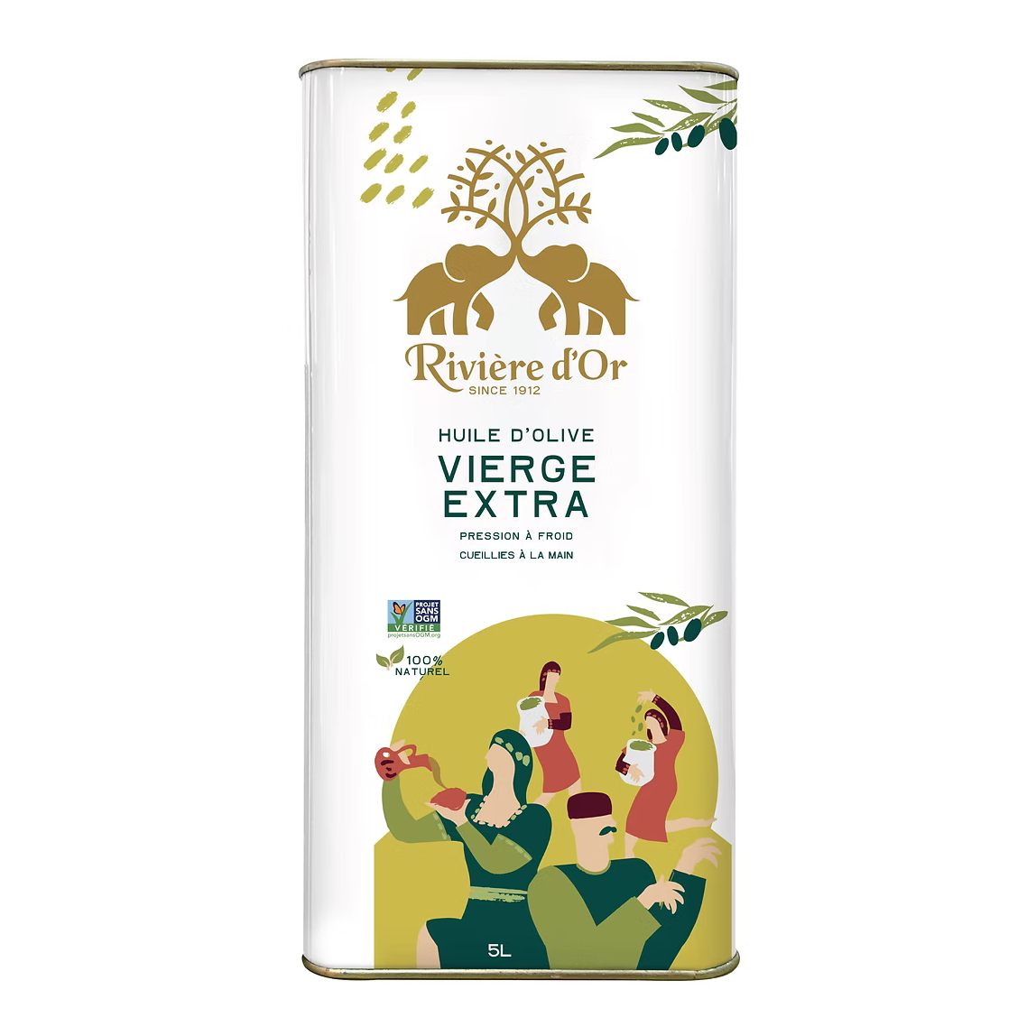 Natives Olivenöl Extra Rivière d’Or 5L