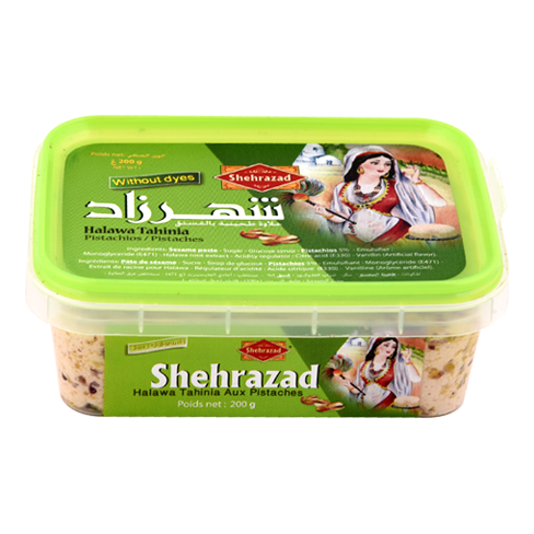 Shehrazad Halva Chamia Pistazie 200g