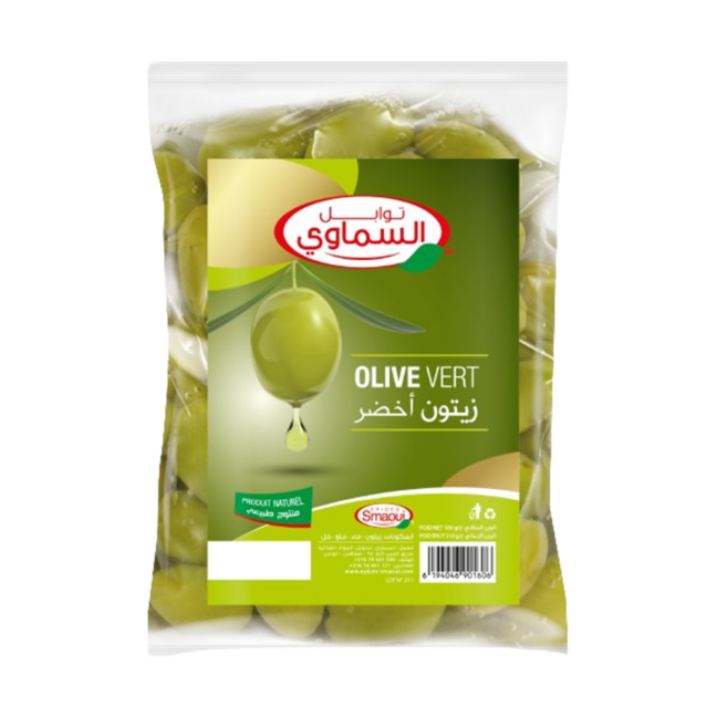 Grüne Oliven Smaoui